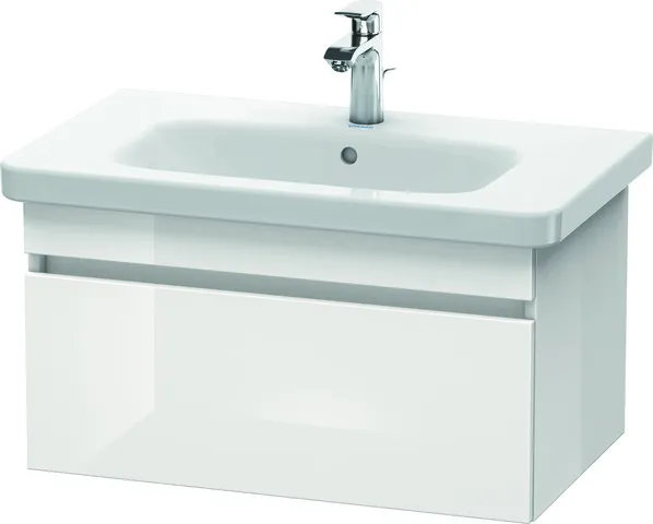 Duravit WTU wandh. DuraStyle 448x730x398mm 1 Ausz.,232080,weiß hgl./weiß hgl.