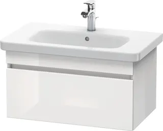 Duravit WTU wandh. DuraStyle 448x730x398mm 1 Ausz.,232080,weiß hgl./weiß hgl. – Bild 3