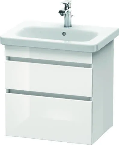 Duravit WTU wandh. DuraStyle 448x580x610mm 2 SchKa,232065,weiß hgl./weiß hgl.