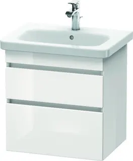 Duravit WTU wandh. DuraStyle 448x580x610mm 2 SchKa,232065,weiß hgl./weiß hgl.