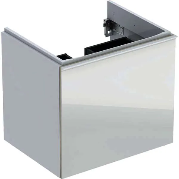 Geberit Acanto Unterschrank für Waschtisch, 1 Schubl. 1 Innenschubl., 59,5x53,5x47,5cm, weiß