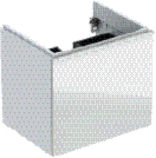 Geberit Acanto Unterschrank für Waschtisch, 1 Schubl. 1 Innenschubl., 59,5x53,5x47,5cm, weiß – Bild 2