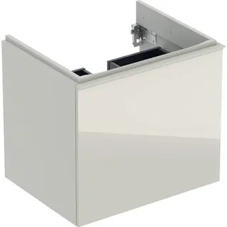 GE Acanto Unterschrank für WT, 1 Schubl. 1 I.-Schubl., 59,5x53,5x47,5cm, sandgrau
