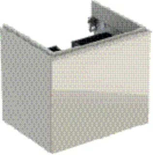 Geberit Acanto Unterschrank für Waschtisch, 1 Schubl. 1 I.-Schubl., 59,5x53,5x47,5cm, sandgrau – Bild 2