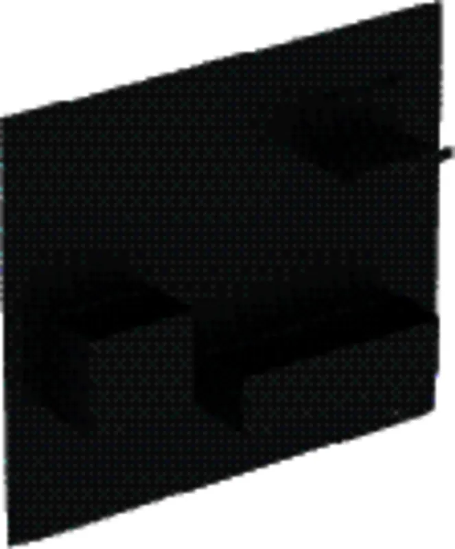 Magnetwand 44,9 x 38,8 x 7,5 cm design4YOU 2.0, Metall pulverbe, Lava