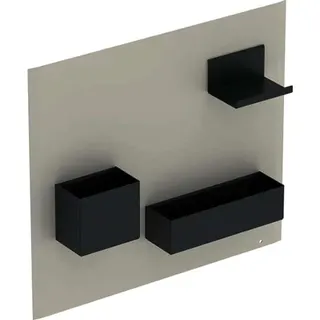 Magnetwand 44,9 x 38,8 x 7,5 cm design4YOU 2.0, Metall pulverbe, Sand – Bild 2
