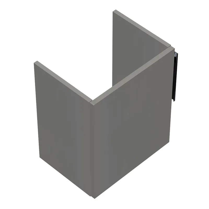 sanibel-Waschtisch-Unterbau 2.0 FLEX WVPV040L 400mm breit Tür links Weiß Glänzend