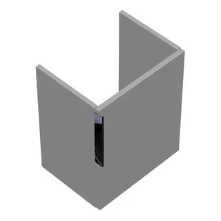 sanibel-Waschtisch-Unterbau 2.0 FLEX WVPV040R 400mm breit Tür rechts Weiß Matt