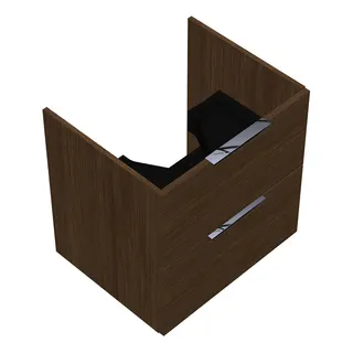 sanibel-Waschtisch-Unterbau 2.0 FLEX WVLB060 600mm breit Schubl/Auszug Eiche Cashmere