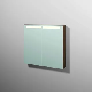 sanibel 5001 Spiegelschrank A17 SD51259 800x746x149mm Eiche-Kansas
