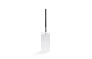Decor Walther WC-Bürstengarnitur eckig DW6200 chrom/Porzellan