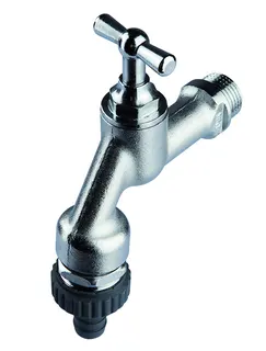 AIPS SF SEPP Arm.Kombi Knebel OT m. RV G3/4 (DN20)xG1 (DN25) A/A MS chr.