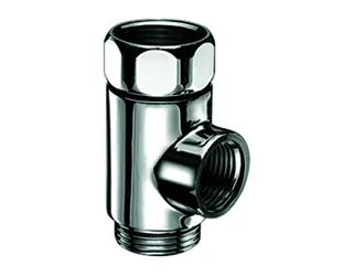 SCHELL T-Stück Überwurfmutter, 3/4", chrom – Bild 2