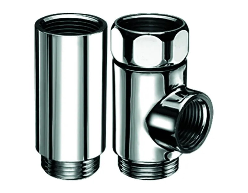 SCHELL T-und Distanzstück Überwurfmutter, 3/4", chrom