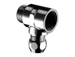 SCHELL T-Stück Quetschverschraubung, 1/2"x10, chrom – Bild 2