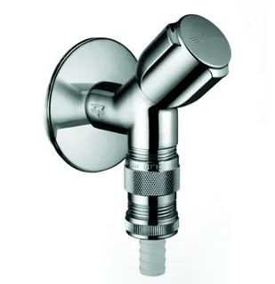 SCHELL Geräteschrägsitzventil COMFORT RV, Schlauchplatz-Sicherung, 1/2", chrom
