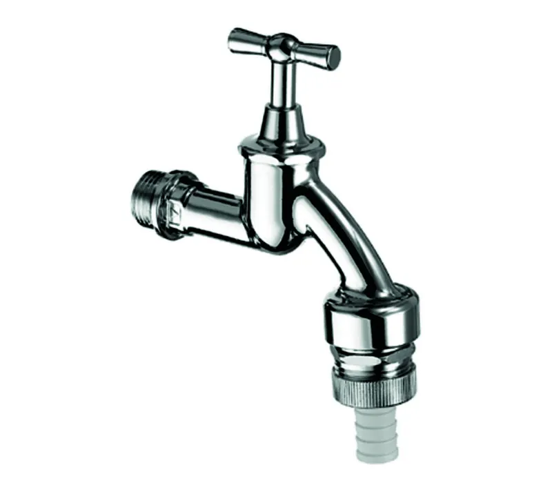 SCHELL Auslaufventil Knebelgriff, RV, RB, 3/4", chrom