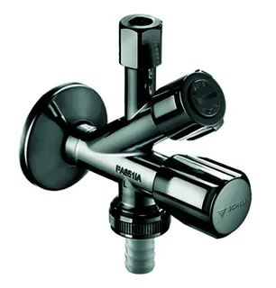 SCHELL Kombi-Eckventil Filter, RV, 1/2", chrom