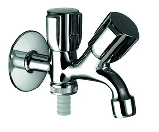 SCHELL Kombi-Auslaufventil COMFORT Schlauchverschraubung, 1/2", chrom – Bild 2