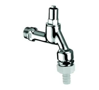 SCHELL Auslaufventil für Steckschlüssel RV, RB, 1/2", mattchrom