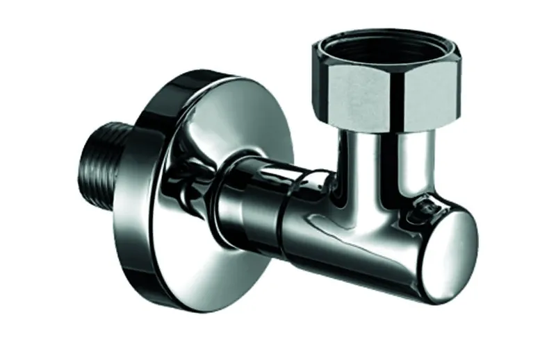 SCHELL Wasserzähler-Anschlussbogen Plombiervorr., 3/4"ÜM, 1/2", chrom