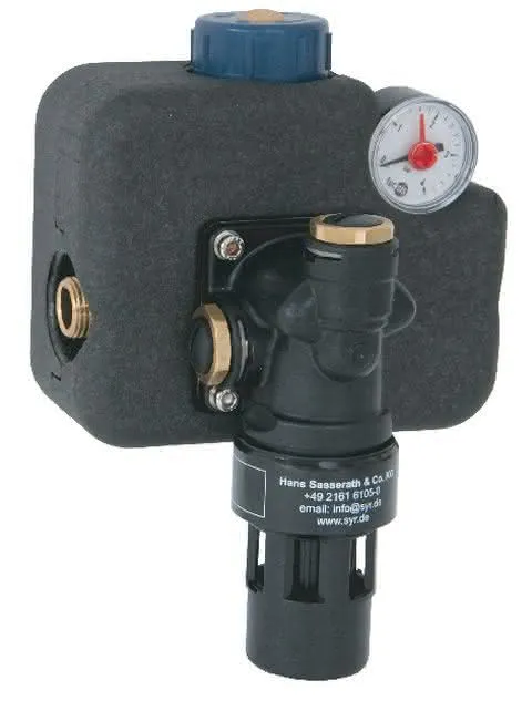 SYR Systemtrenner 6625, STBA 600 mit Druckminderer und Manometer, DN 15