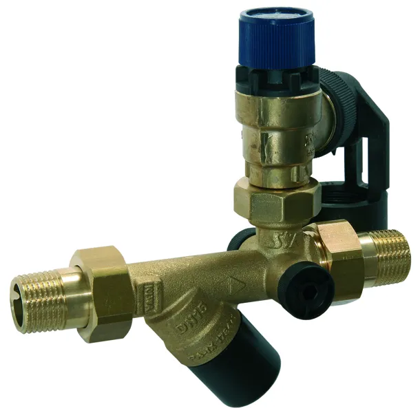 comfort-Sicherheitsgruppe Nr. 24 DN 15 (1/2") 6 bar aus Messing