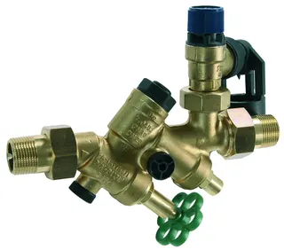 comfort-Sicherheitsgruppe Nr. 24 DN 20 (3/4") 8 bar aus Messing