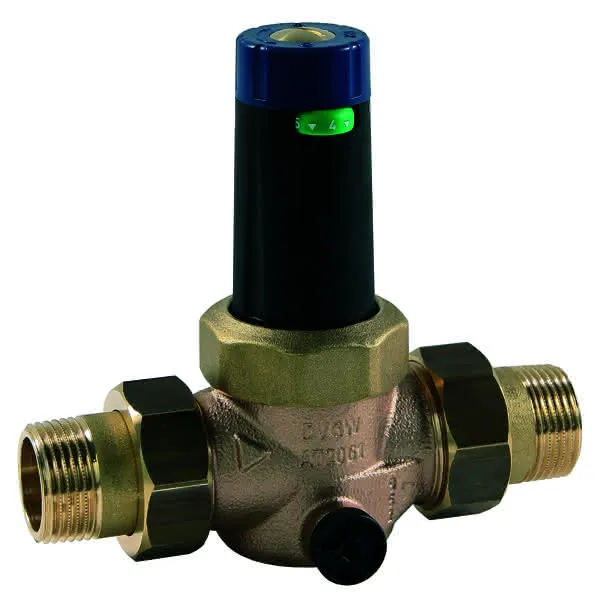 comfort-Druckminderer Nr. 315 AB o Mano- meter DN 15 (1/2") 1,5-6 bar aus Rotguss