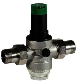 Honeywell Druckminderer D06FI-1/2A aus Edelstahl, o.Manometer
