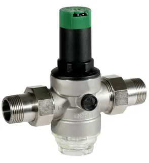 Honeywell Druckminderer D06FI-11/4A aus Edelstahl, o.Manometer