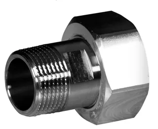 Honeywell Anschlussverschraubungen aus Edelstahl, VST06I-1/2A, R 1/2" – Bild 3