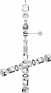 Honeywell Thermostatischer Wassermischer TM 200 - 3/4" A – Bild 5