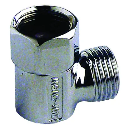 AIPS SF SEPP Safe Schlauchanschlussbogen G1/2 (DN15)xG1/2 DN15 I/A MS chr.