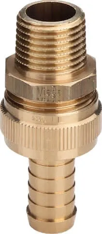 Viega Standrohrverschraubung 1831 in 3/4 Zoll x R1 Messing
