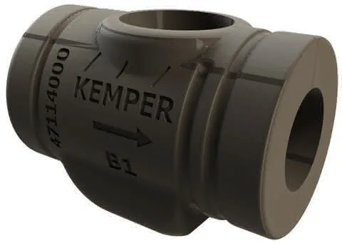 KEMPER Dämmschale für UP-PLUS/ETA-THERM inkl. Verschlussclipse, DN 25/32