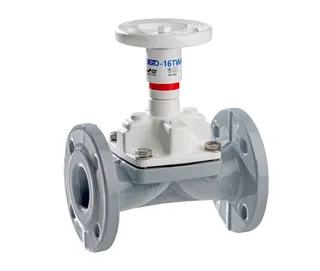 KSB Membranventil SISTO-16 TWA JL1040/Rilsan, DVGW-Wasser, PN16 DN125
