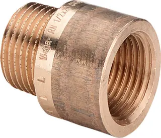 Viega Verlängerung 3525 in R1/2 x Rp1/2 x 40mm Rotguss