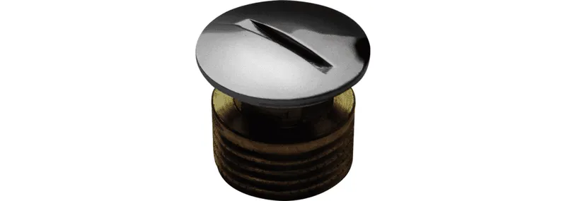 Blindstopfen (Verschlußstopfen) 3/8" verchromt (für Trinkwasser)