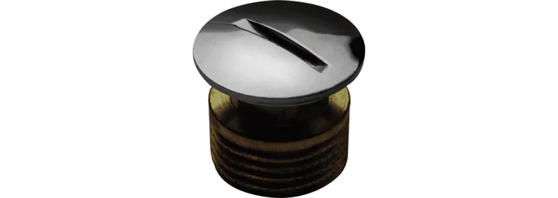Blindstopfen (Verschlußstopfen) 1/2" verchromt (für Trinkwasser)