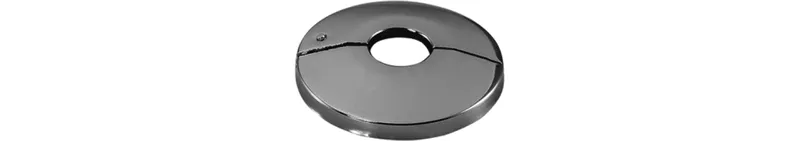 Scharnierrosetten verchromt 11/4" / 43mm
