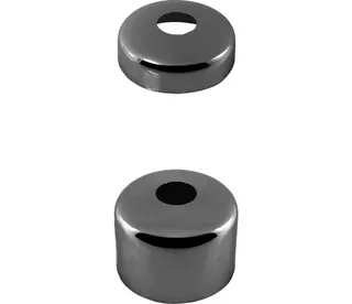 Hahnrosette 80mm ad.x1/2"x15mm h chrom