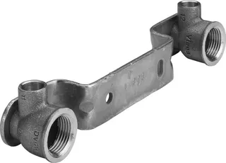 Viega Montageeinheit Gemini 94476.0 in 12mmxRp1/2x150mm Rotguss – Bild 2