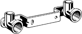 Viega Montageeinheit Gemini 94476.0 in 12mmxRp1/2x150mm Rotguss – Bild 3