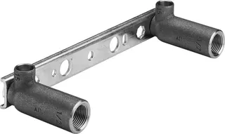 Viega Montageeinheit Gemini 94476 in 15mmxRp1/2x65x150/200mm Rotguss – Bild 2