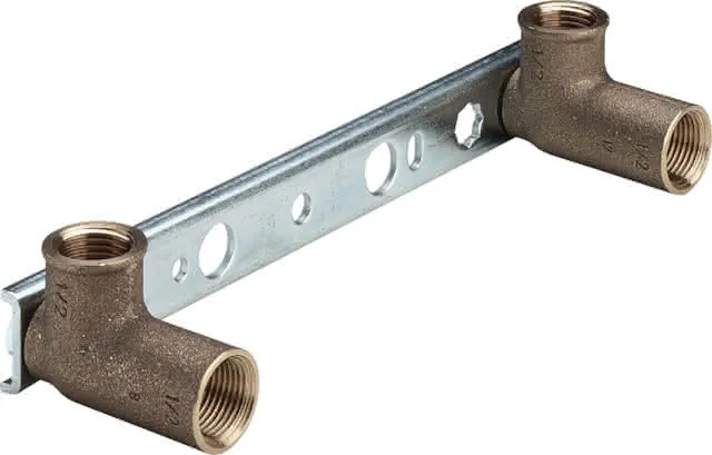 Viega Montageeinheit Gemini 94478 in Rp1/2xRp1/2x45x150x200mm Rotguss