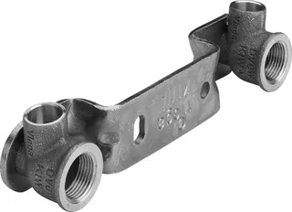 Viega Montageeinheit Gemini 94476EX in 12mmxRp3/8x120mm Rotguss – Bild 2