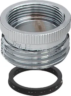 Viega Übergangsstück 3251 in G3/4 x M22 x 1mm Rotguss verchromt