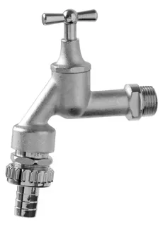 Auslaufventil 1/2" mit Schlauchverschr. m.Rückflußverh.u.Rohrbelüfter vc, 2201