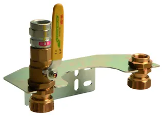AIPS SF SEPP Easy ll Zweirohrz. Mont.set KH x Verschr. 1 (DN25) MS